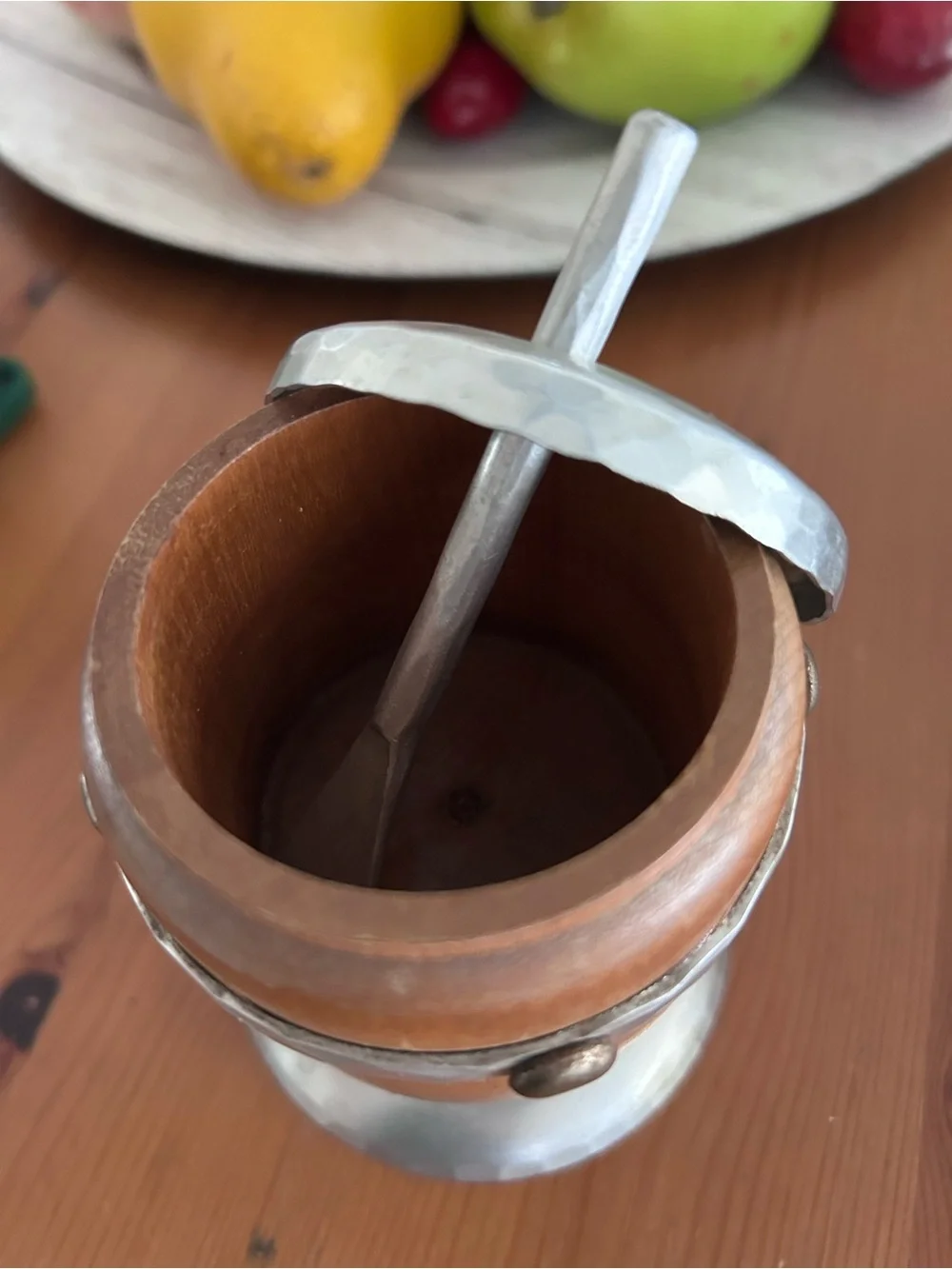 Wood Condiment Holder